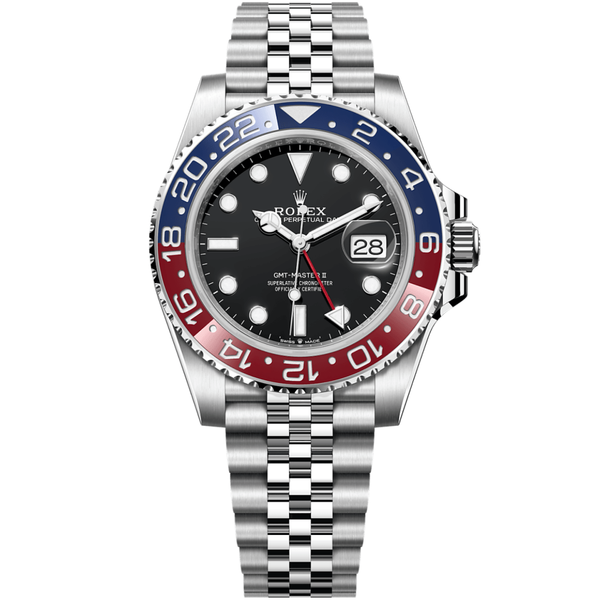 Rolex GMT-Master II “Pepsi” Jubilee 126710BLRO